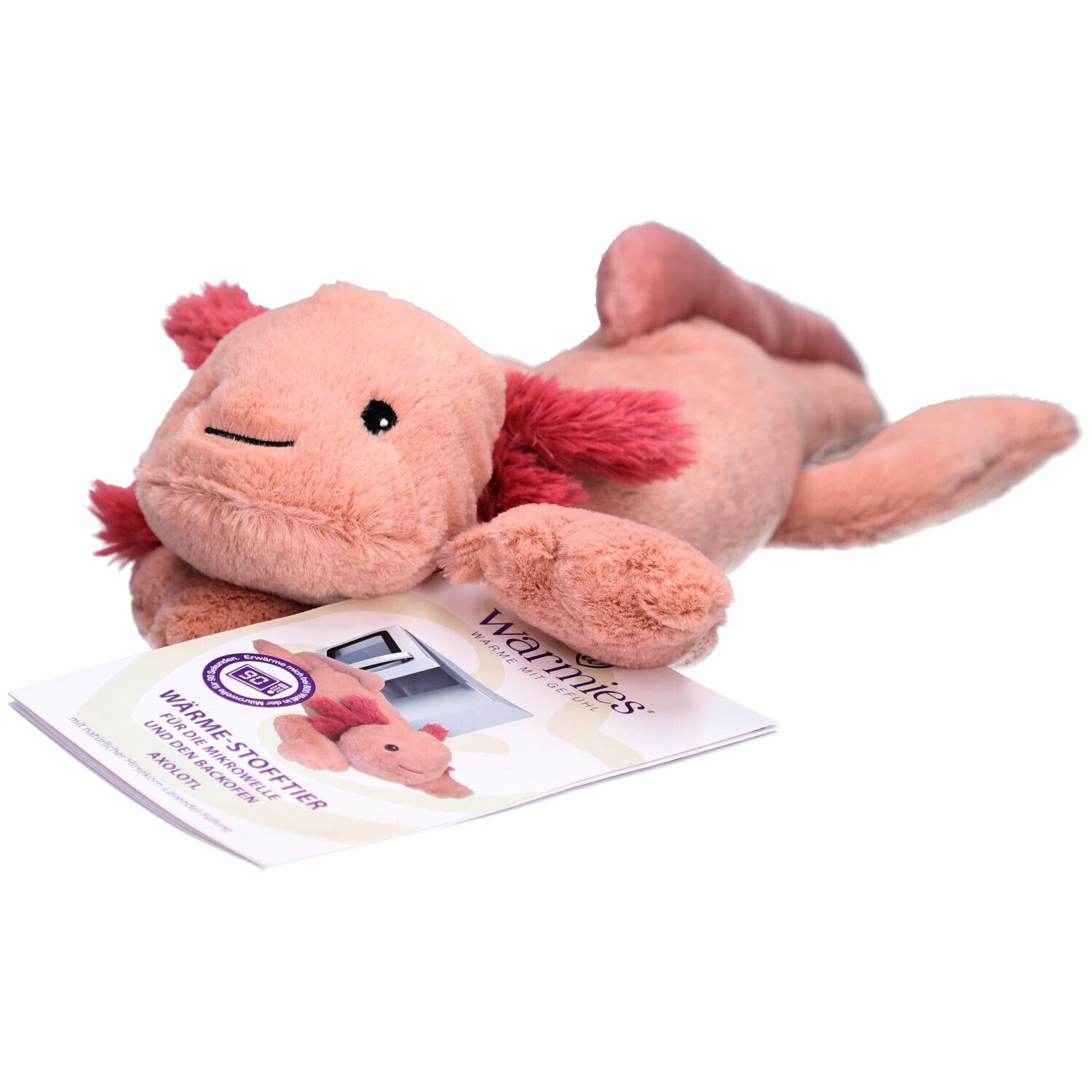 Warmies® Peluche chauffante - Axolot