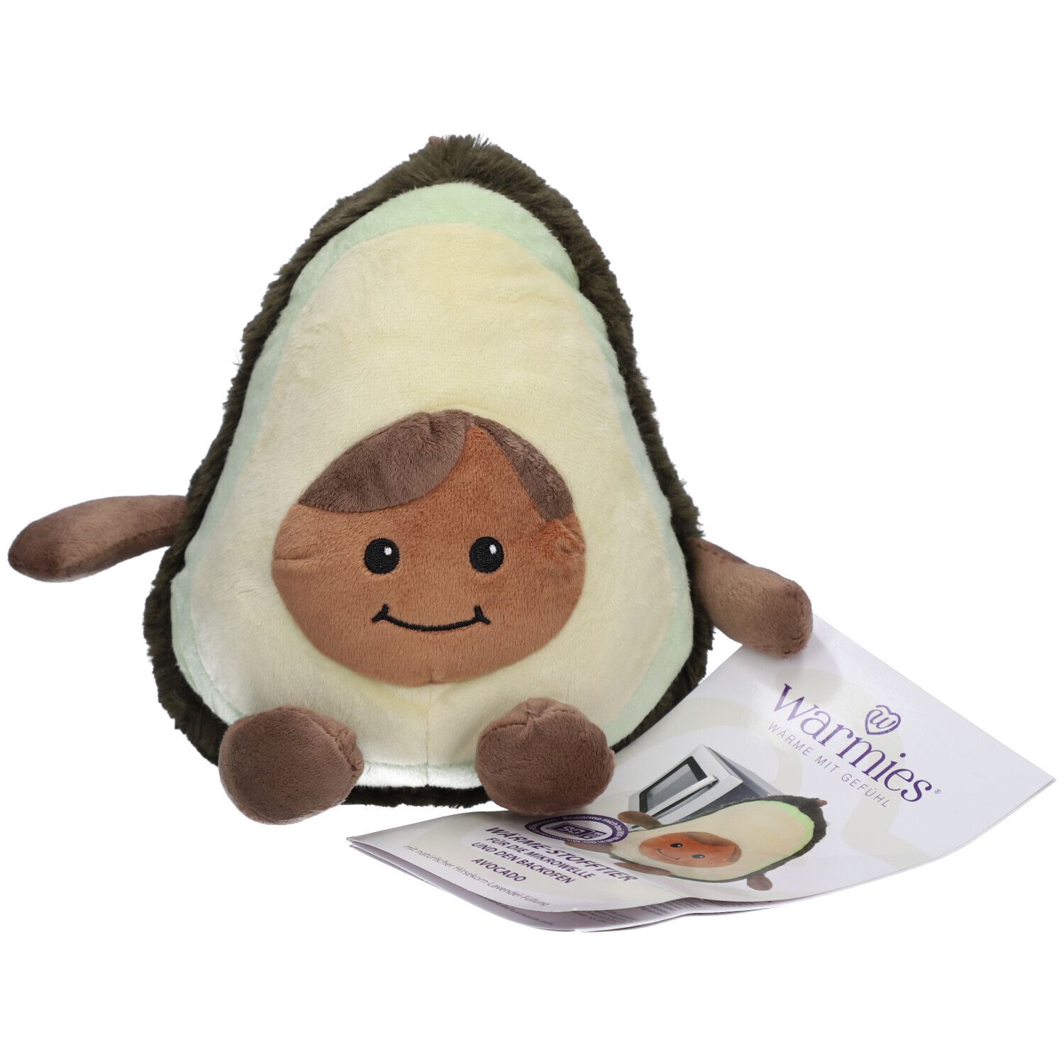 Warmies® Peluche chauffante - Avocat