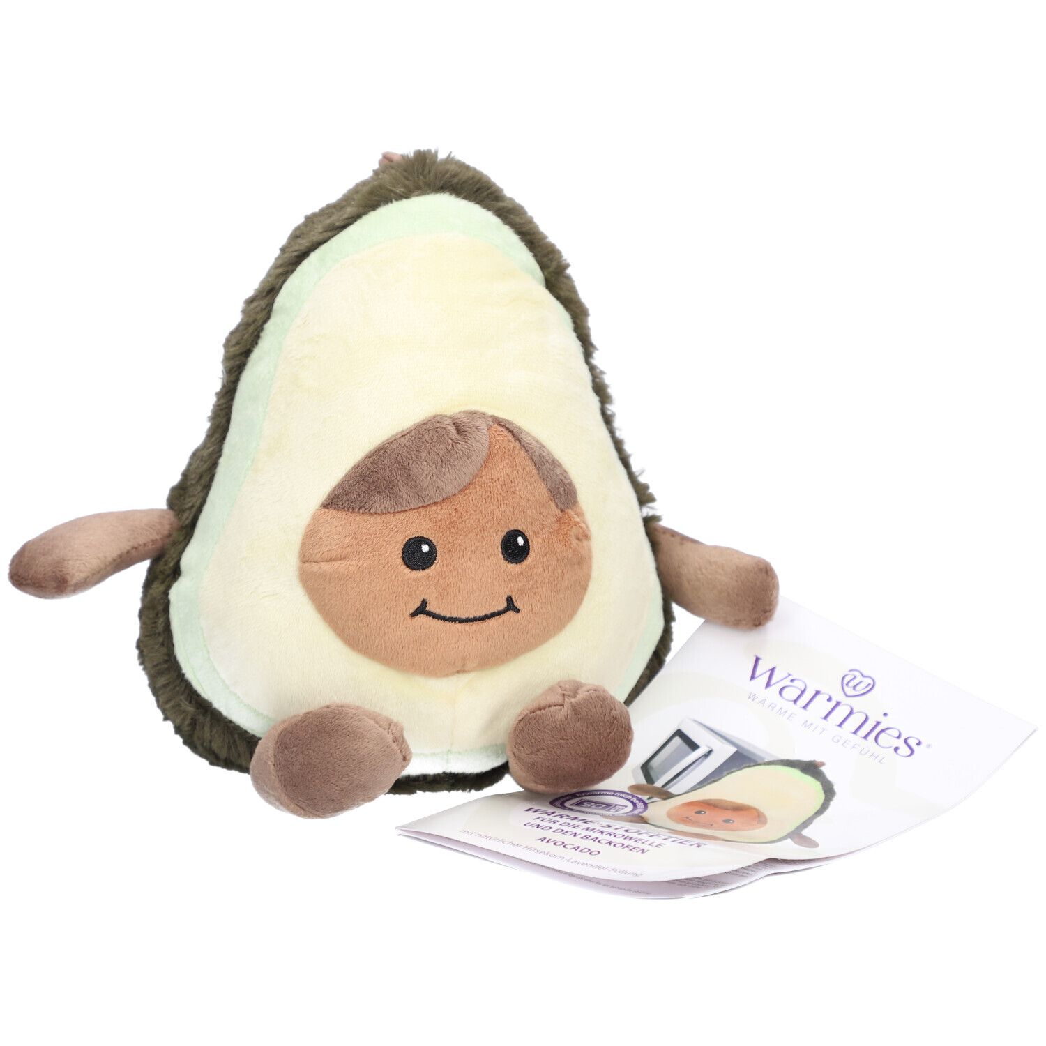 Warmies® Peluche chauffante - Avocat
