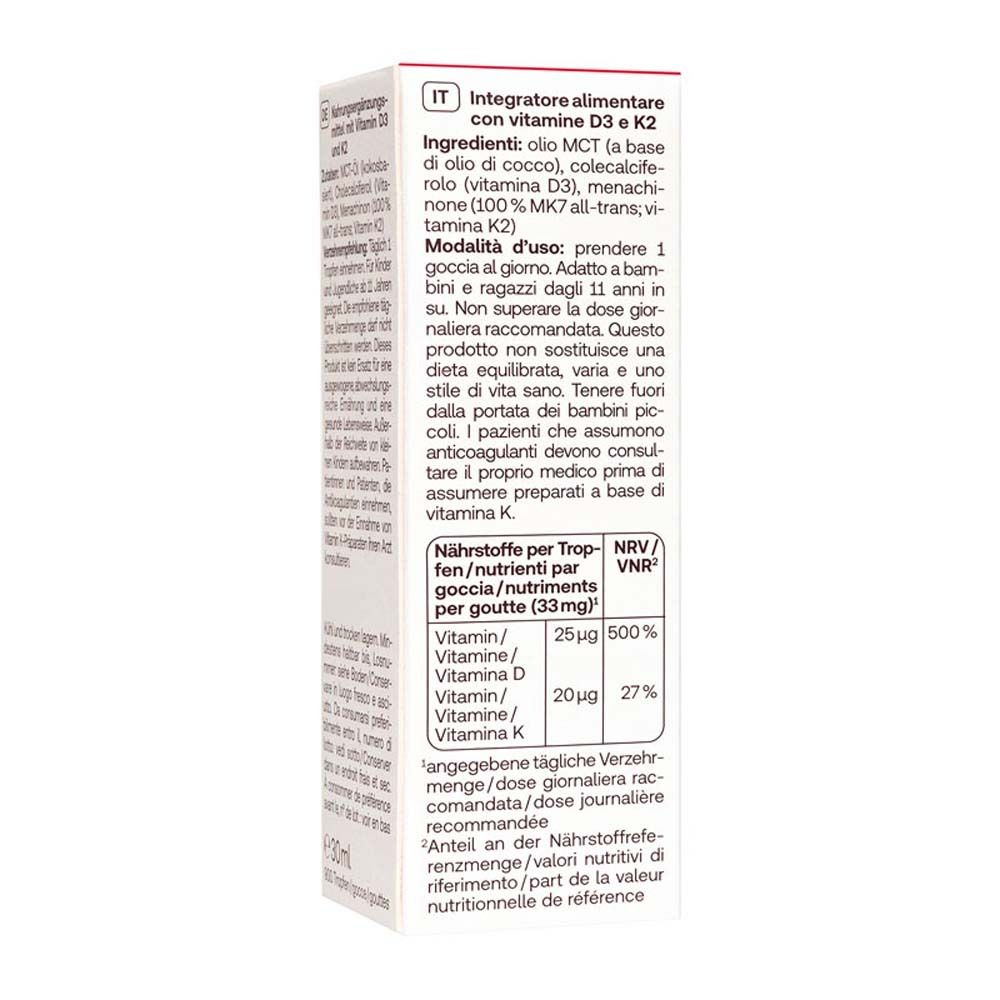 Redcare Vitamin D3 + K2