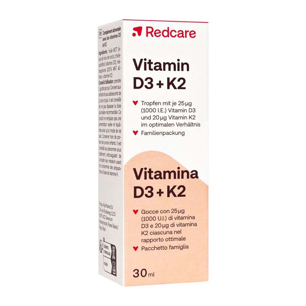 Redcare Vitamin D3 + K2
