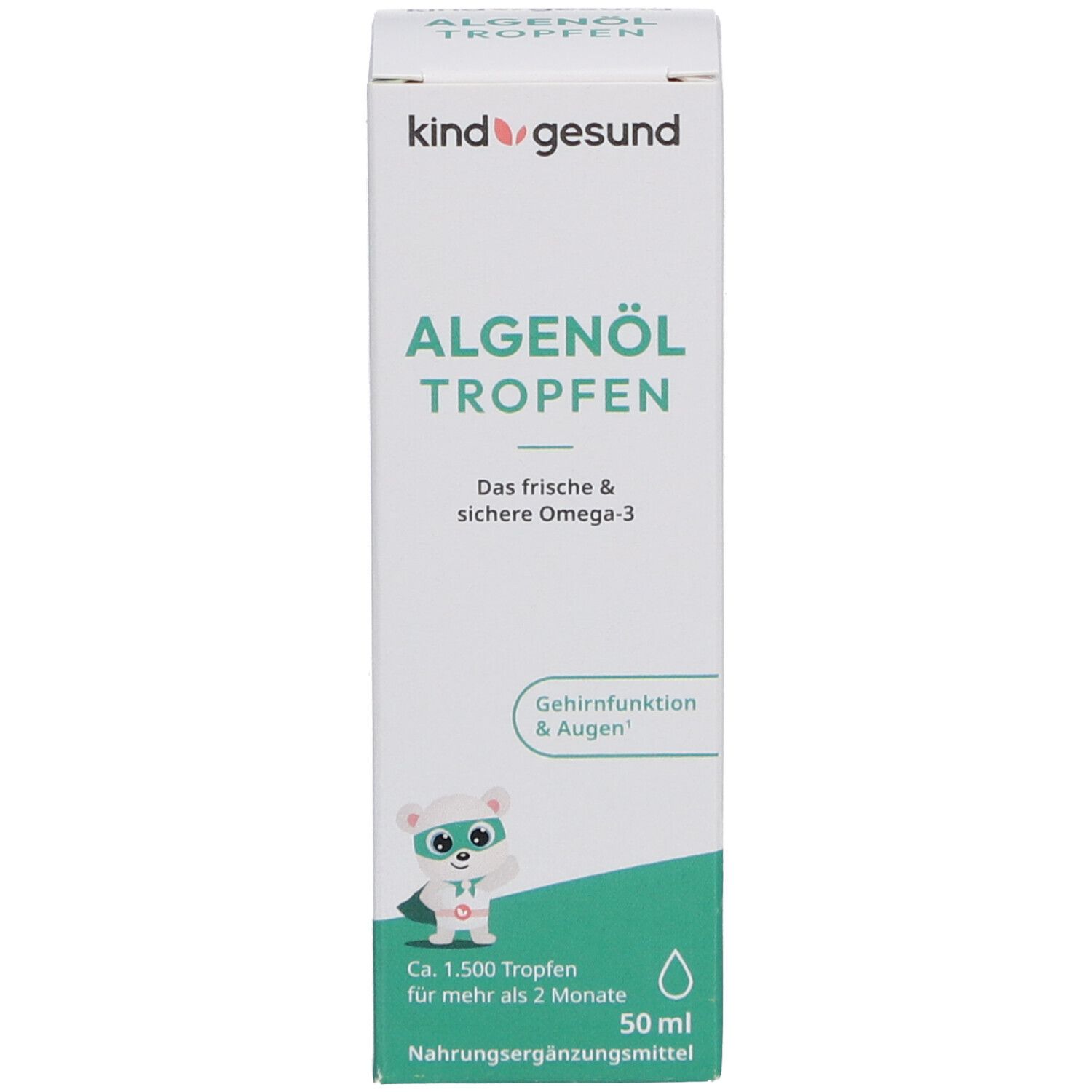 kindgesund Huile d'algues en gouttes