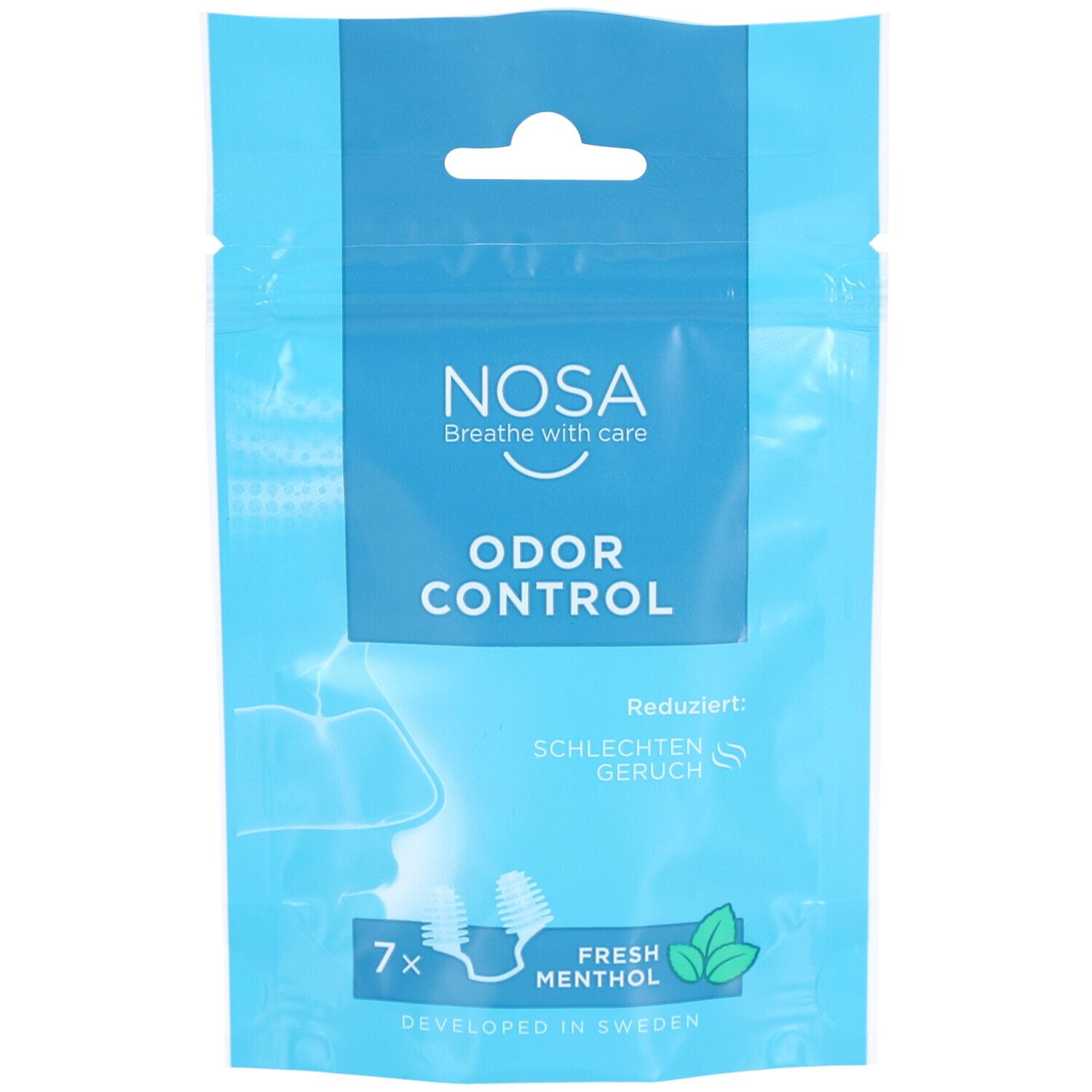 NOSA PLUGS Bouchons de nez au menthol pour la protection contre les odeurs
