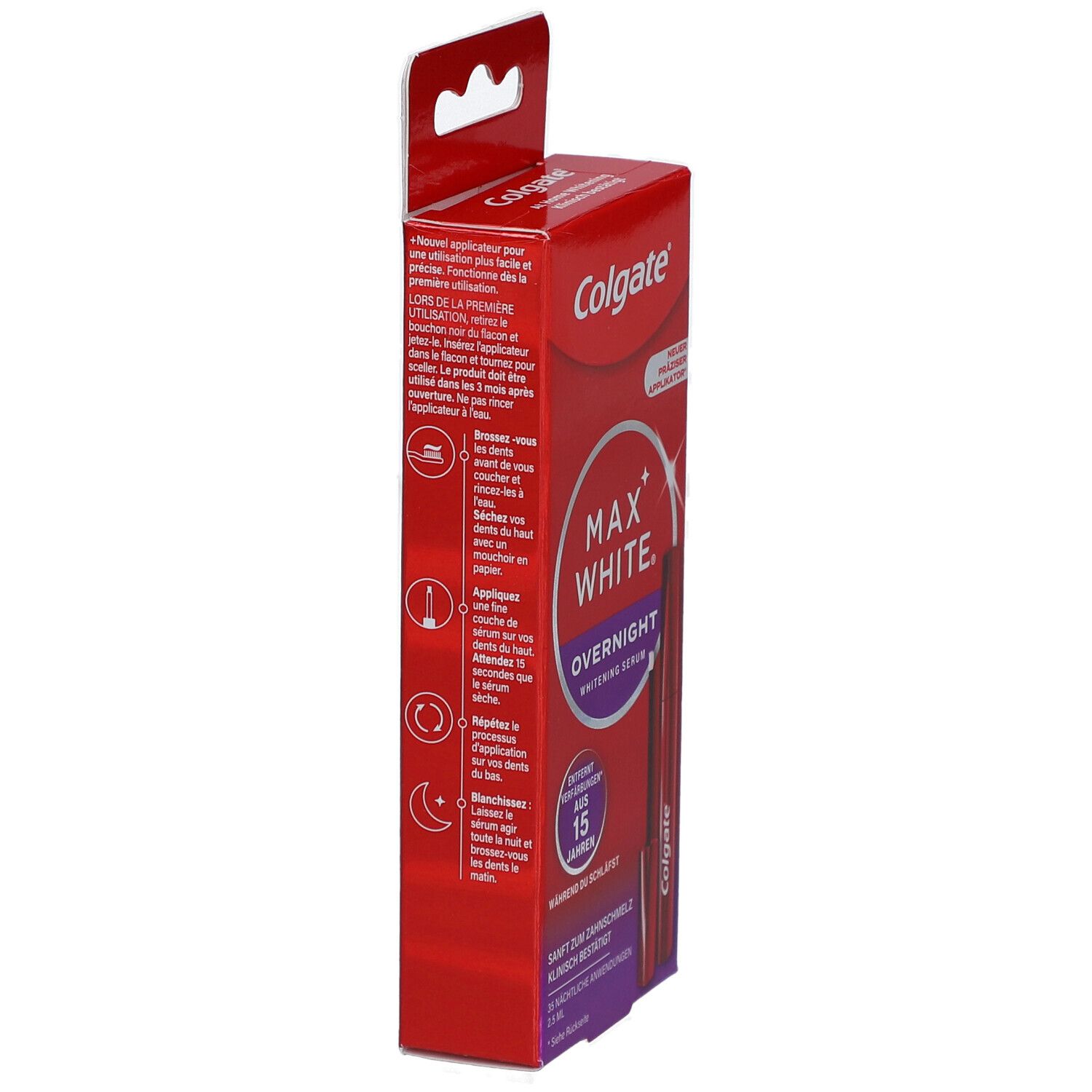 Colgate® Max White Ultimate Overnight Whitening Serum