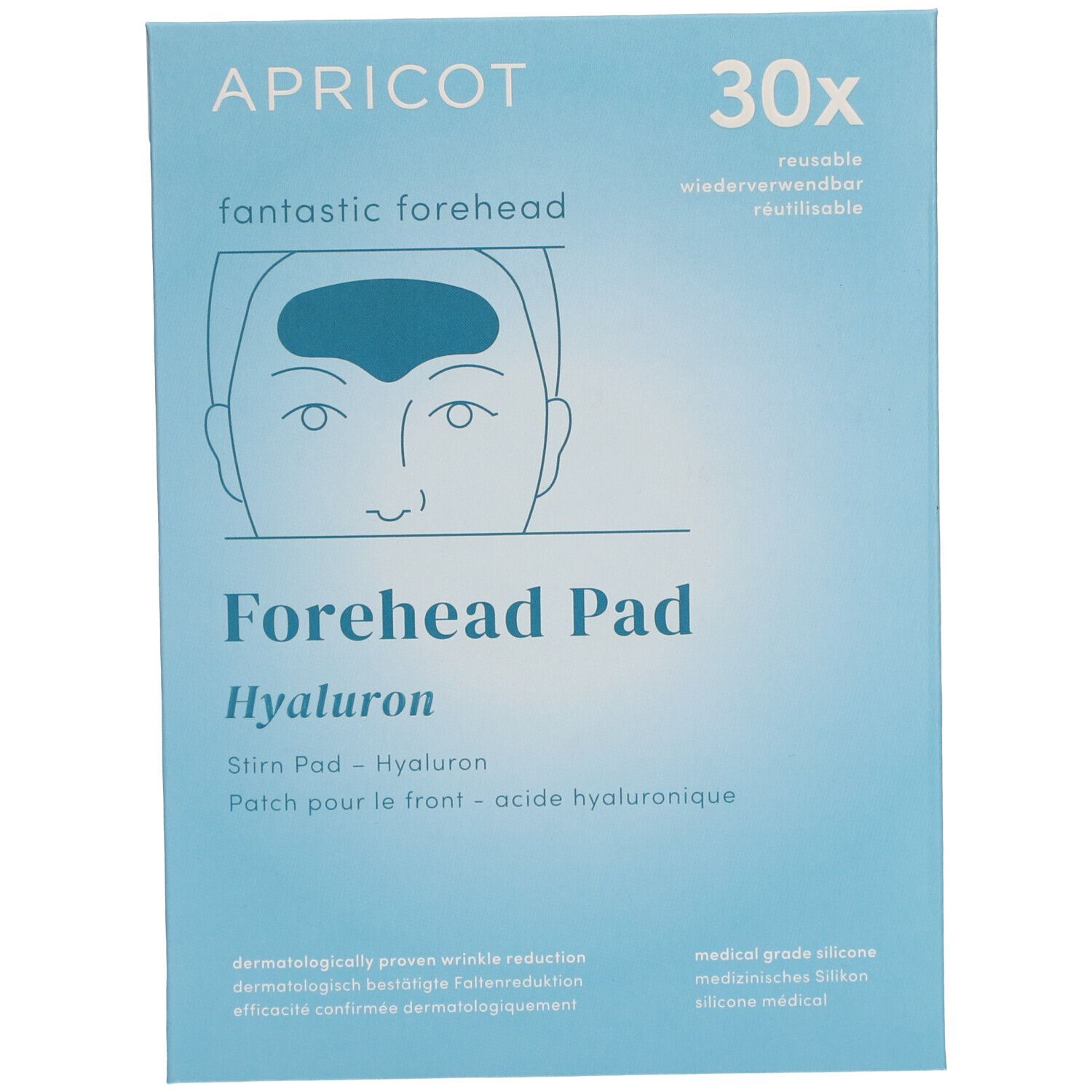 APRICOT Fantastic Forehead – Anti-Aging Stirn-Pad mit Hyaluron