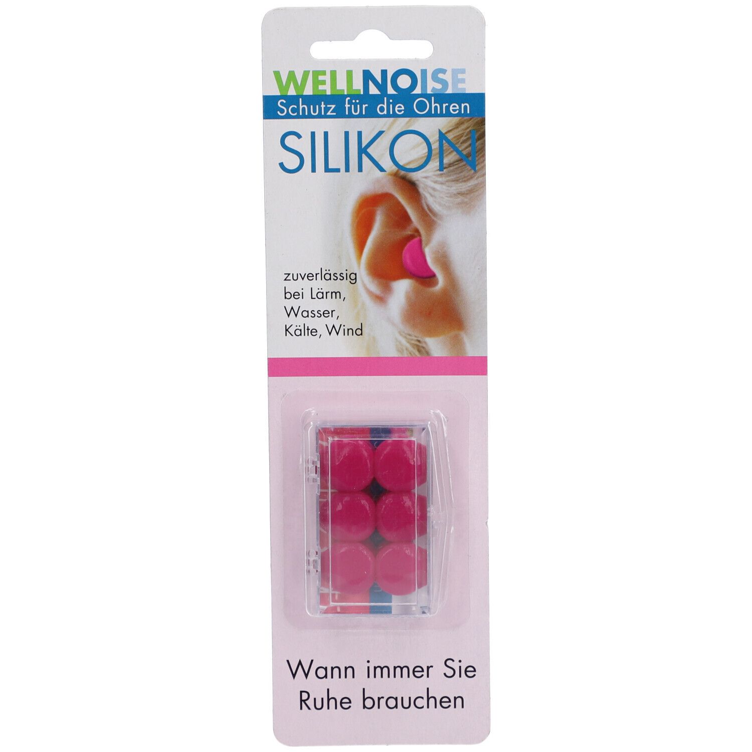 WELLNOISE Bouchons d'oreilles en silicone
