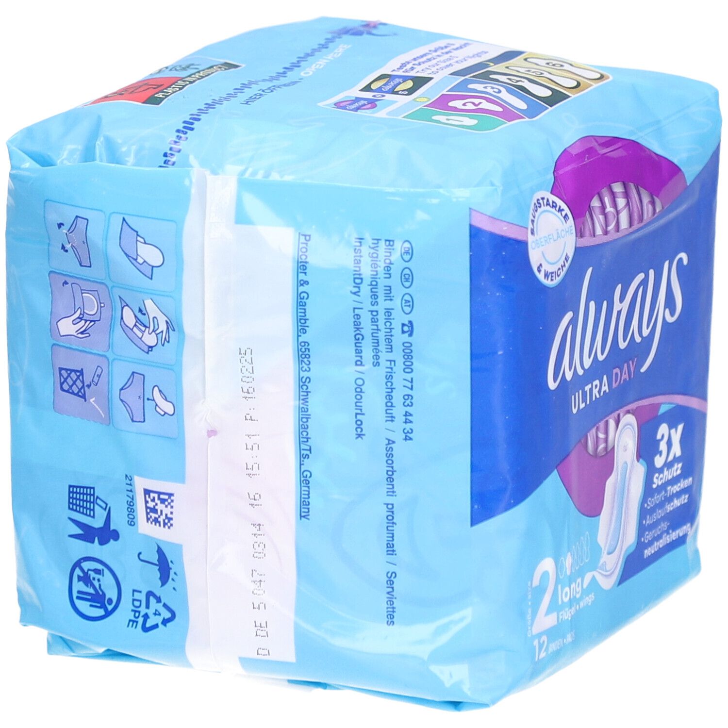 always ultra Long mit Flügeln