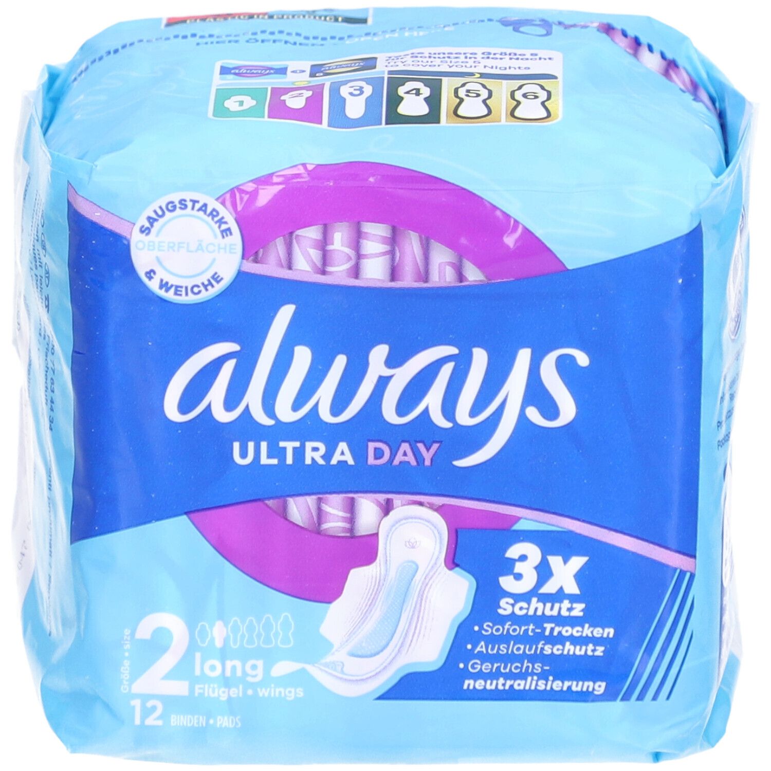 always ultra Long mit Flügeln