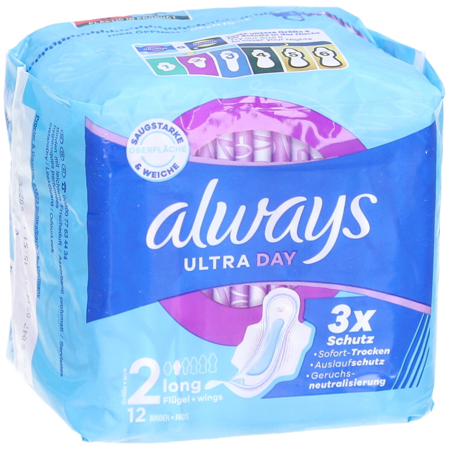 always ultra Long mit Flügeln
