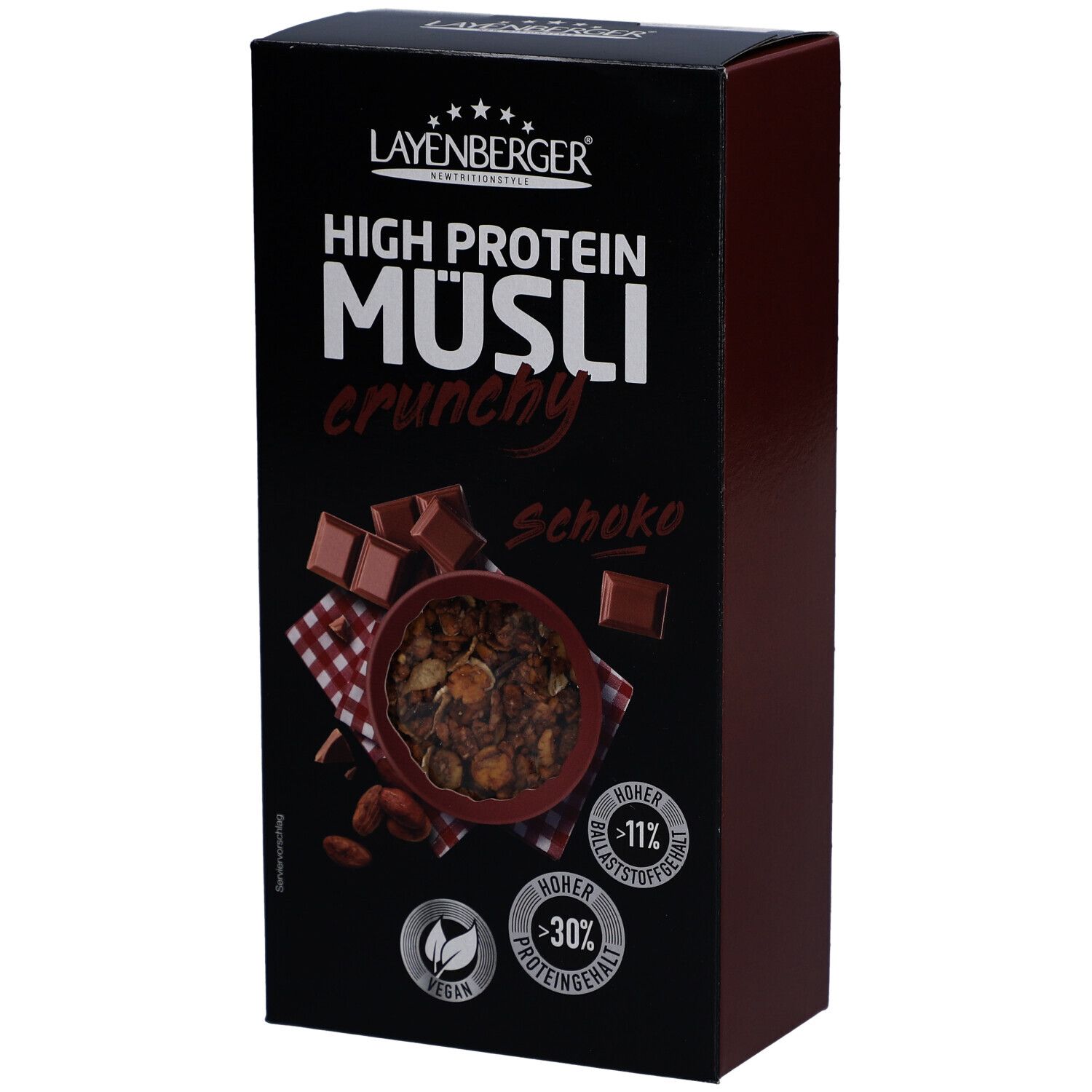 LAYENBERGER High Protein Crunchy Muesli chocolat