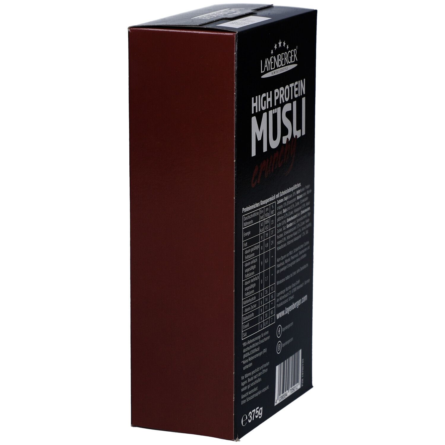LAYENBERGER High Protein Crunchy Muesli chocolat