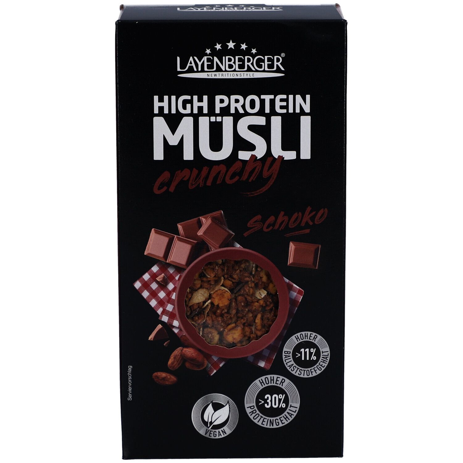 LAYENBERGER High Protein Crunchy Muesli chocolat