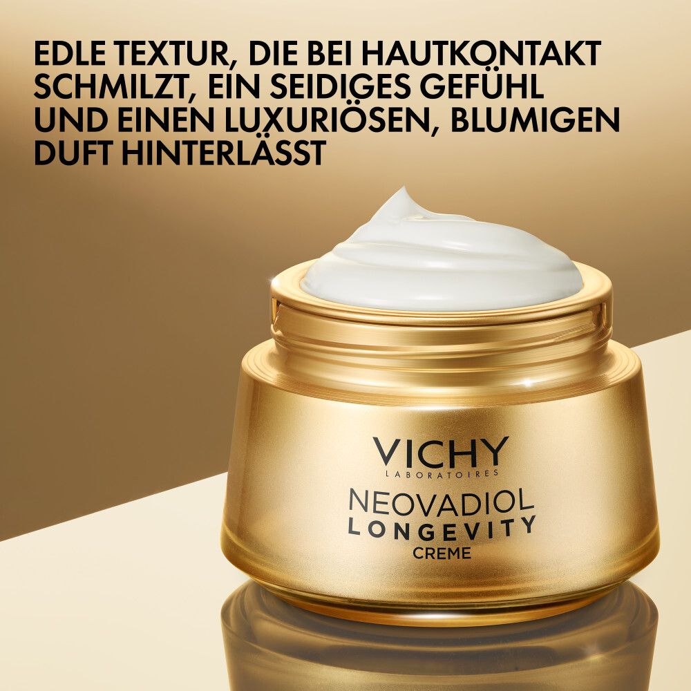Drei Cremes nebeneinander. Text: Finde die passende Creme für deine Hautbedürfnisse.