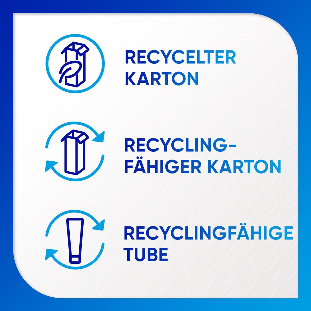 Graphique : Carton recyclable, carton recyclable, tube recyclable.