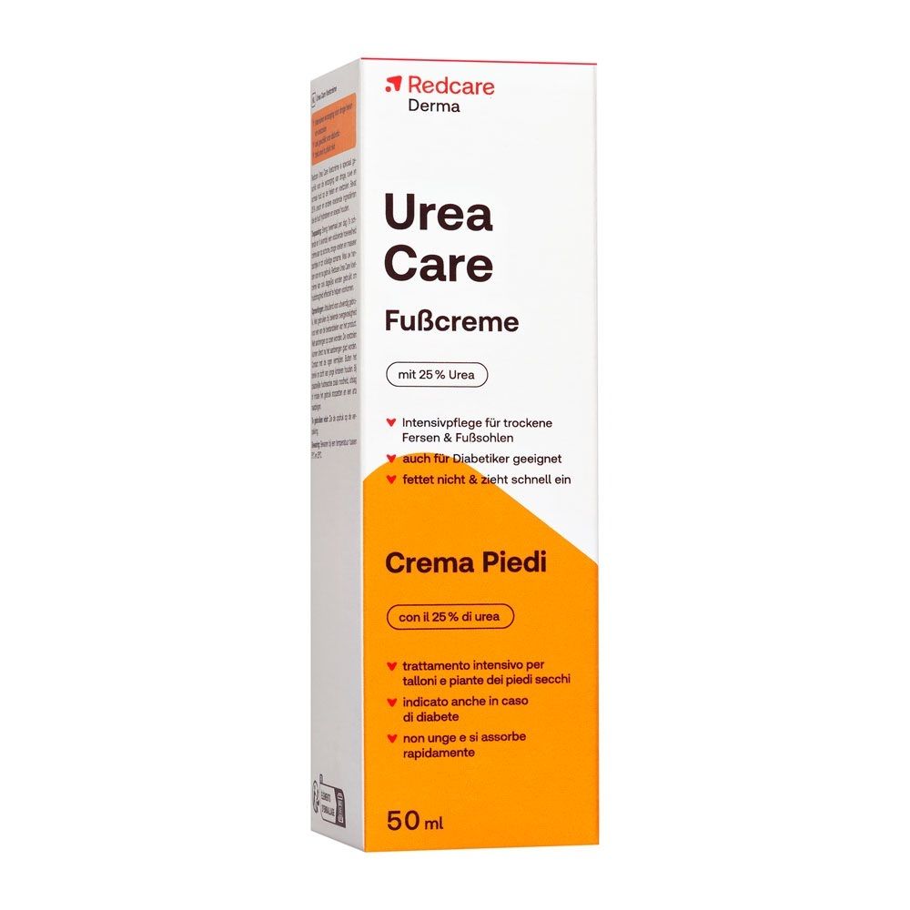 Redcare Folsäure Plus 60 Kapseln: Kartonverpackung mit Produktinformationen.