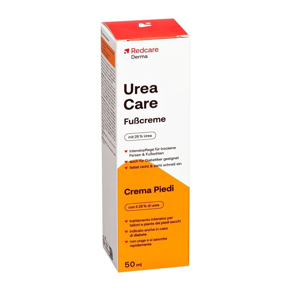 Redcare Urea Care Fußcreme Tube mit 20% Urea, 50ml.