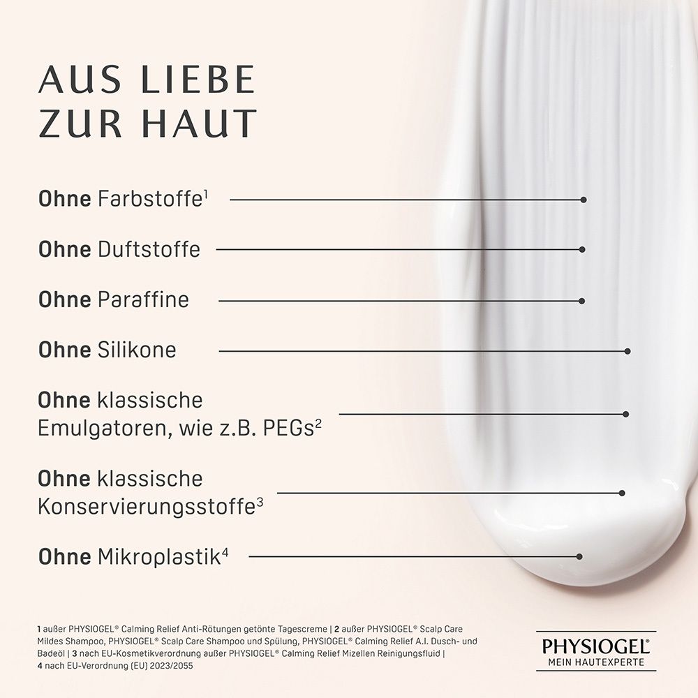 Sans colorants, parfums, paraffines, silicones, émulsifiants, conservateurs et microplastiques.