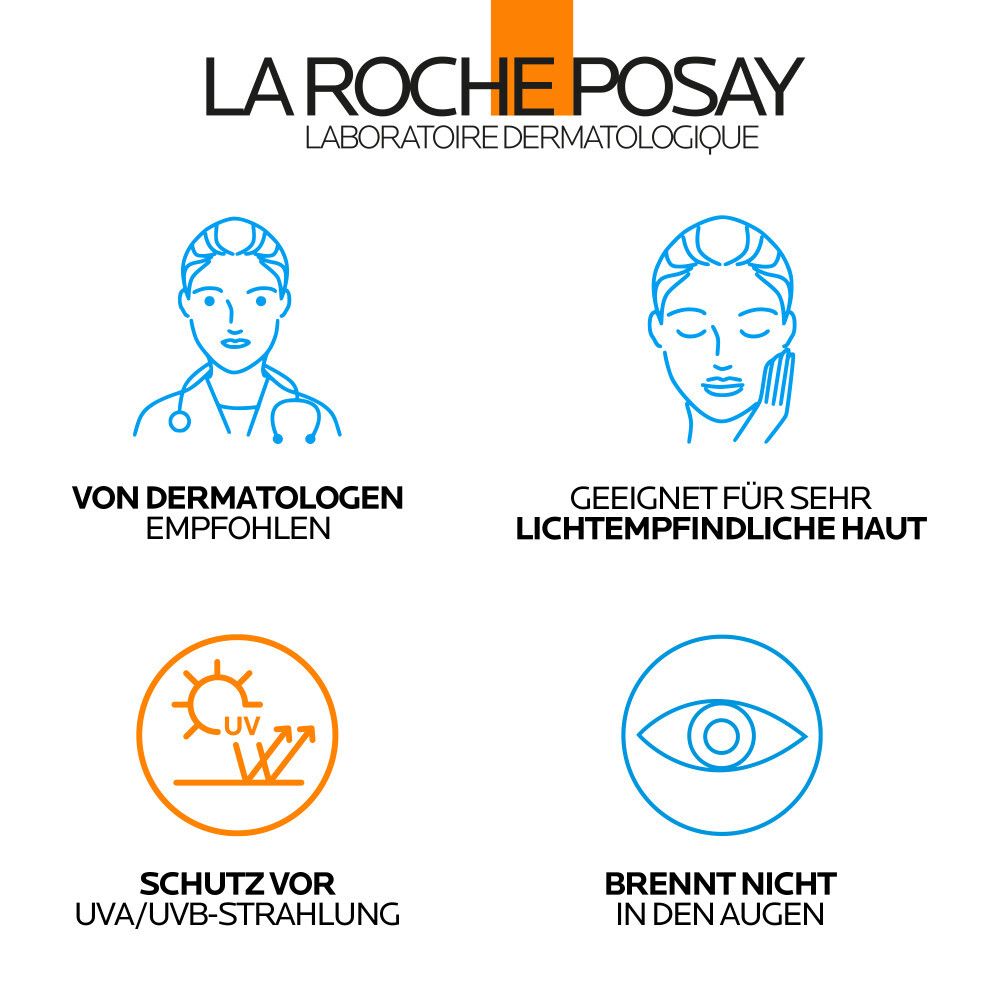 La Roche Posay Anthelios UV Air Serum Getönt LSF 50+ Medium: Von Dermatologen empfohlen, für empfindliche Haut, UV-Schutz.