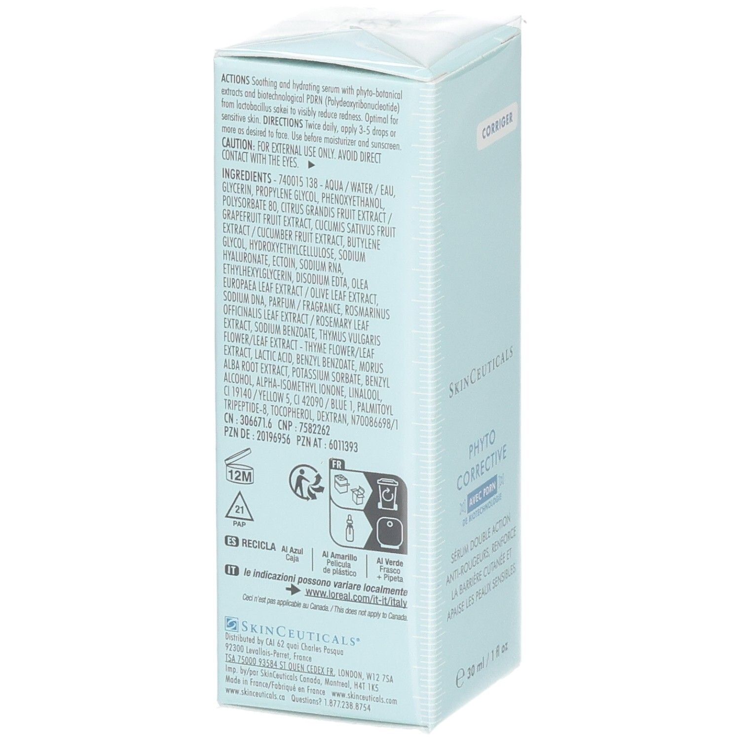Skinceuticals Phyto Corrective Serum, 30 ml.
