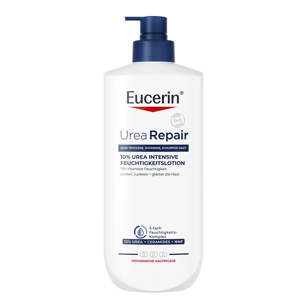 Eucerin Urea Repair 10% Urea Intensive Feuchtigkeitslotion Spenderflasche.
