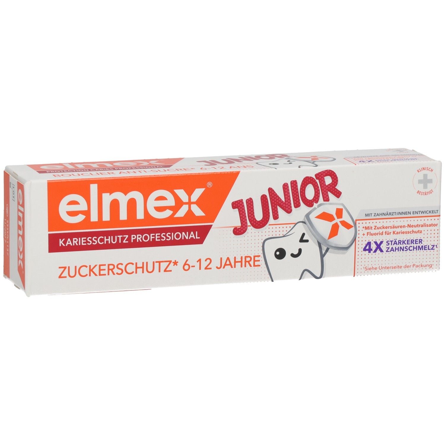 Elmex Kariesschutz Professional Junior Zahnpasta 6-12 Jahre, 75ml.