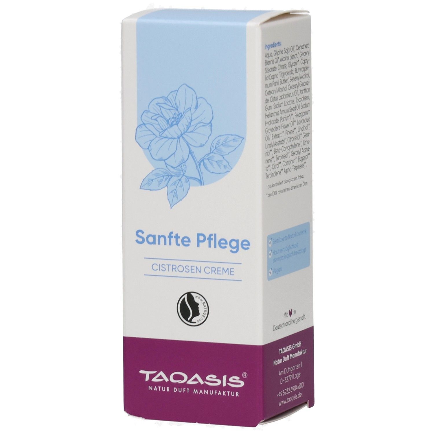 BALDINI Sanfte Pflege Cistrosen Creme: Produktbild