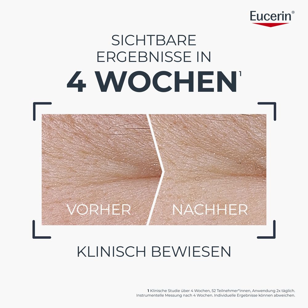 Eucerin Hyaluron-Filler +Longevity: Sichtbare Ergebnisse in 4 Wochen. Klinisch bewiesen.