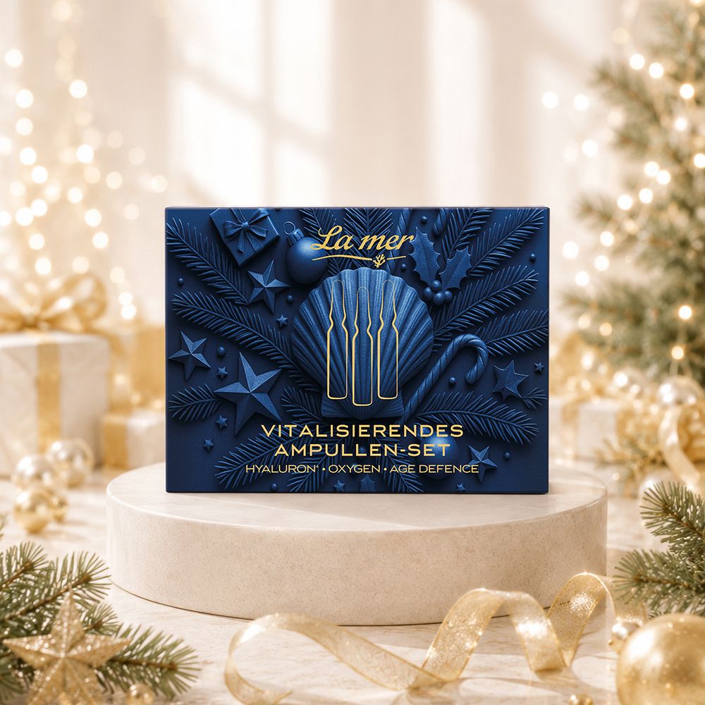 La Mer Vitalisierendes Ampullen-Set mit Hyaluron, Sauerstoff und Age Defence.