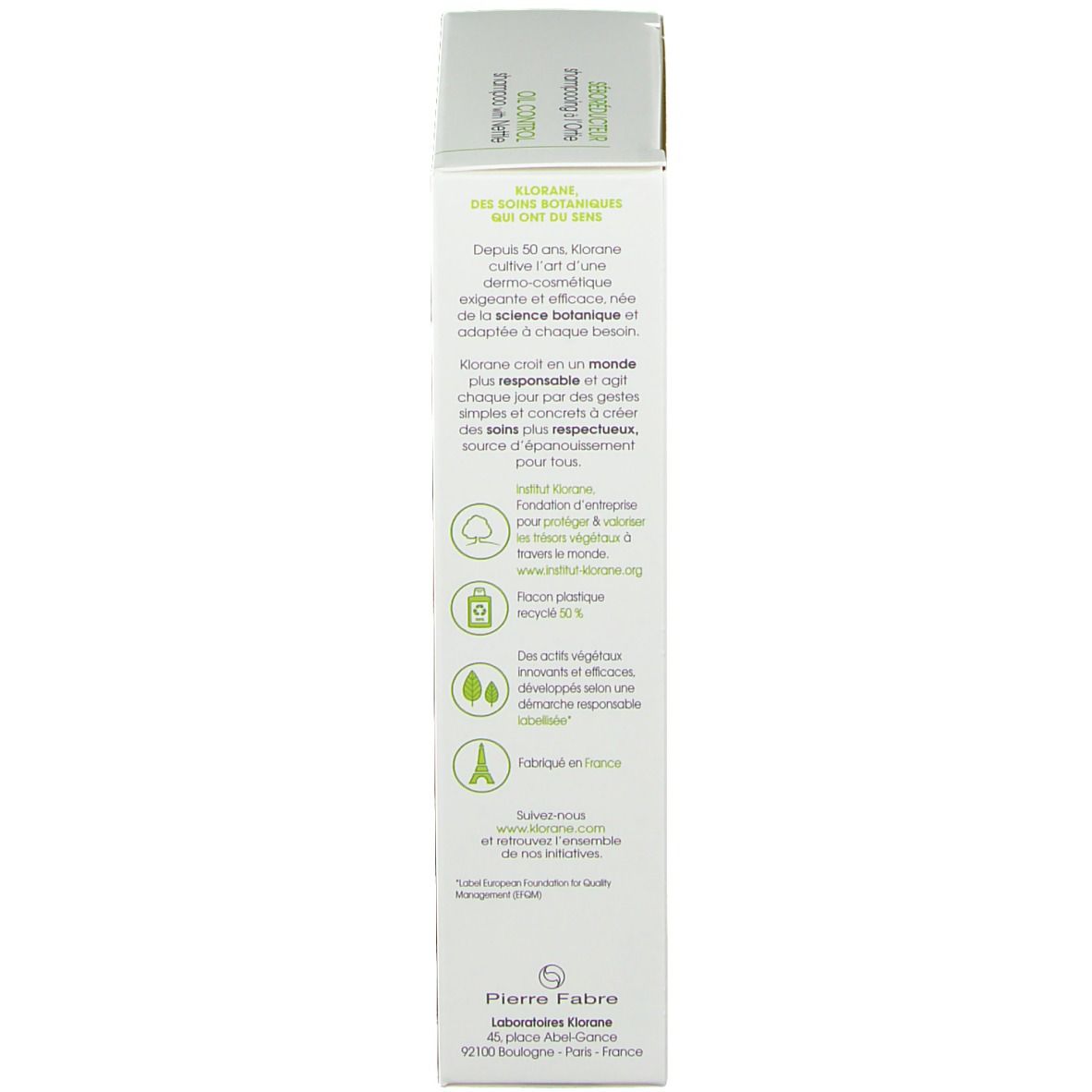 KLORANE Shampoo mit Brennessel