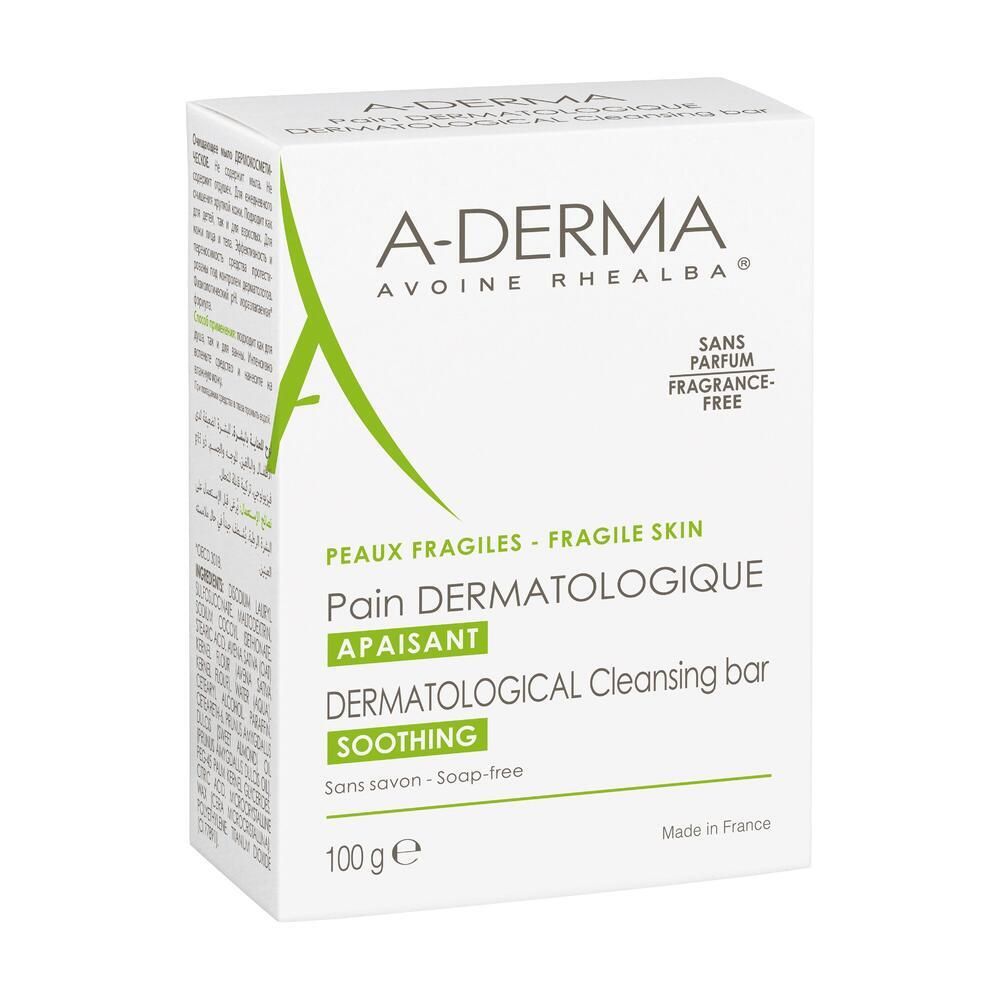 A-Derma Avoine Rhealba® Pain dermatologique sans savon