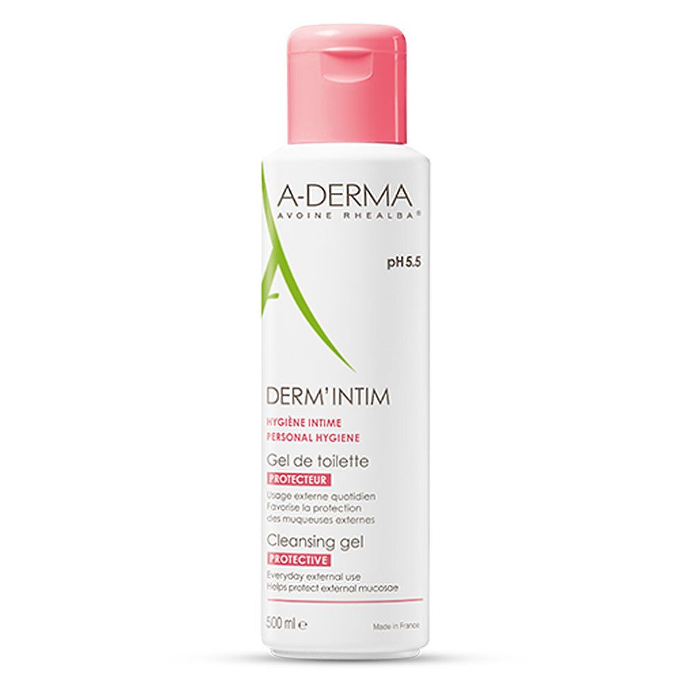 A-DERMA Derm'intim Gel de toilette protecteur pH 5.5