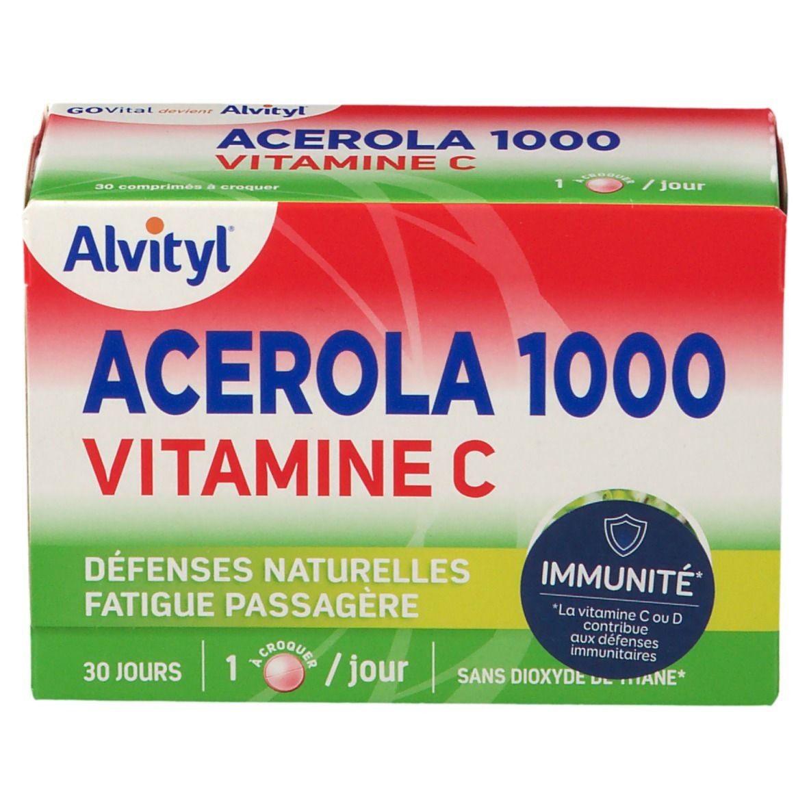 GOVital Acérola 1000 vitamine C