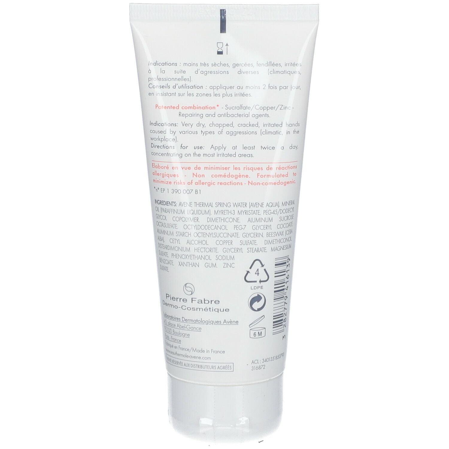 Avène Cicalfate Crème mains 100 ml - Redcare Apotheke