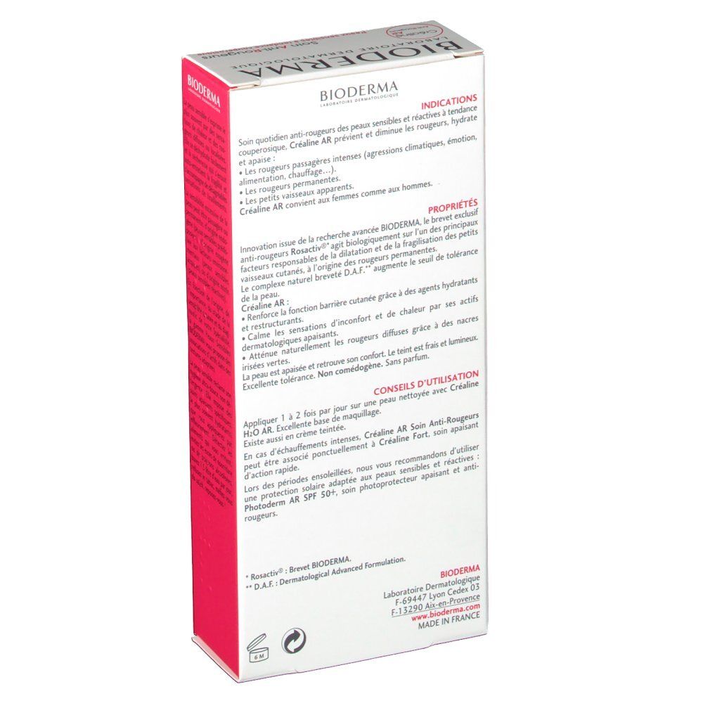Bioderma Crealine AR Anti-Redness-Pflegecreme