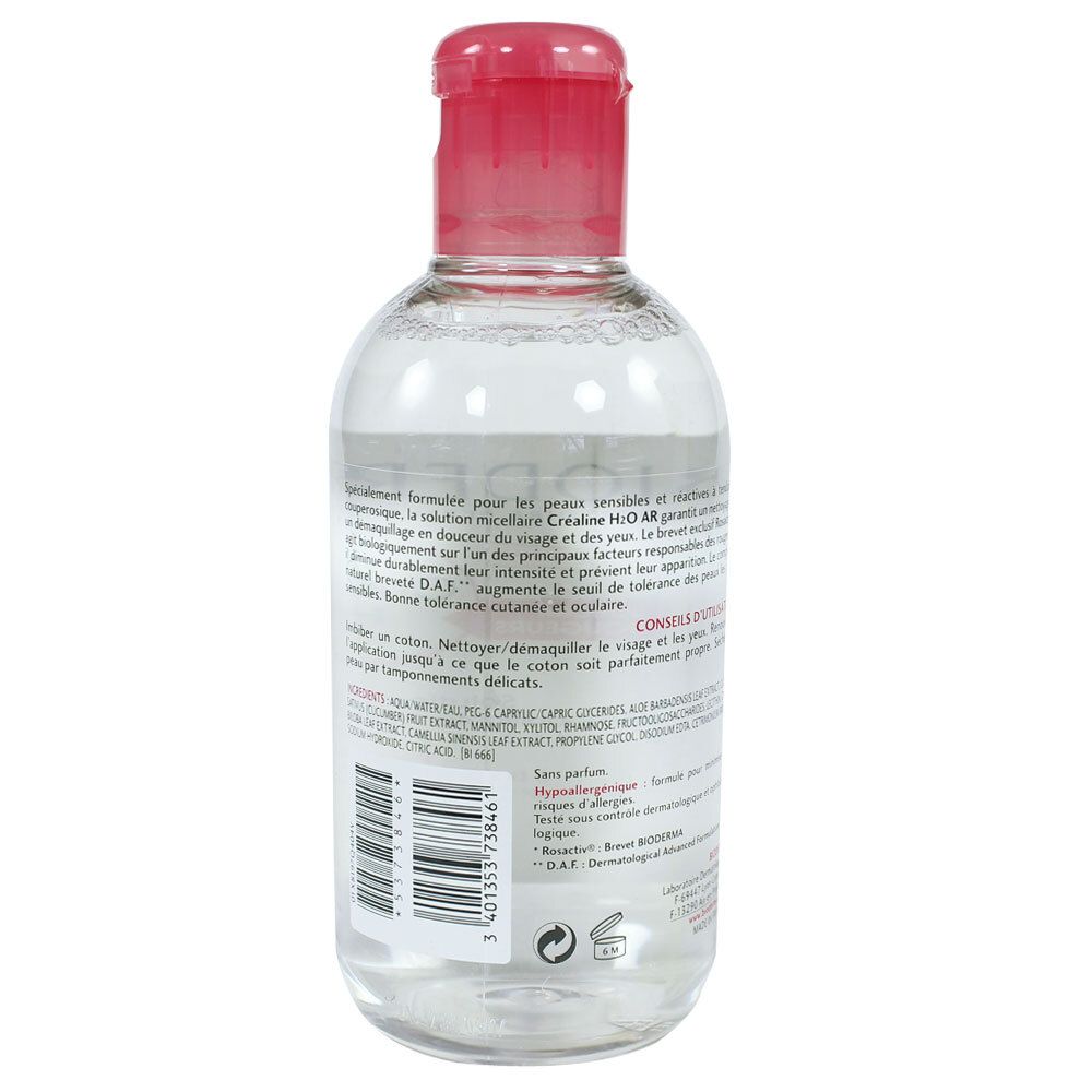 Bioderma Crealine H2O AR Anti-Redness Micellar Lösung