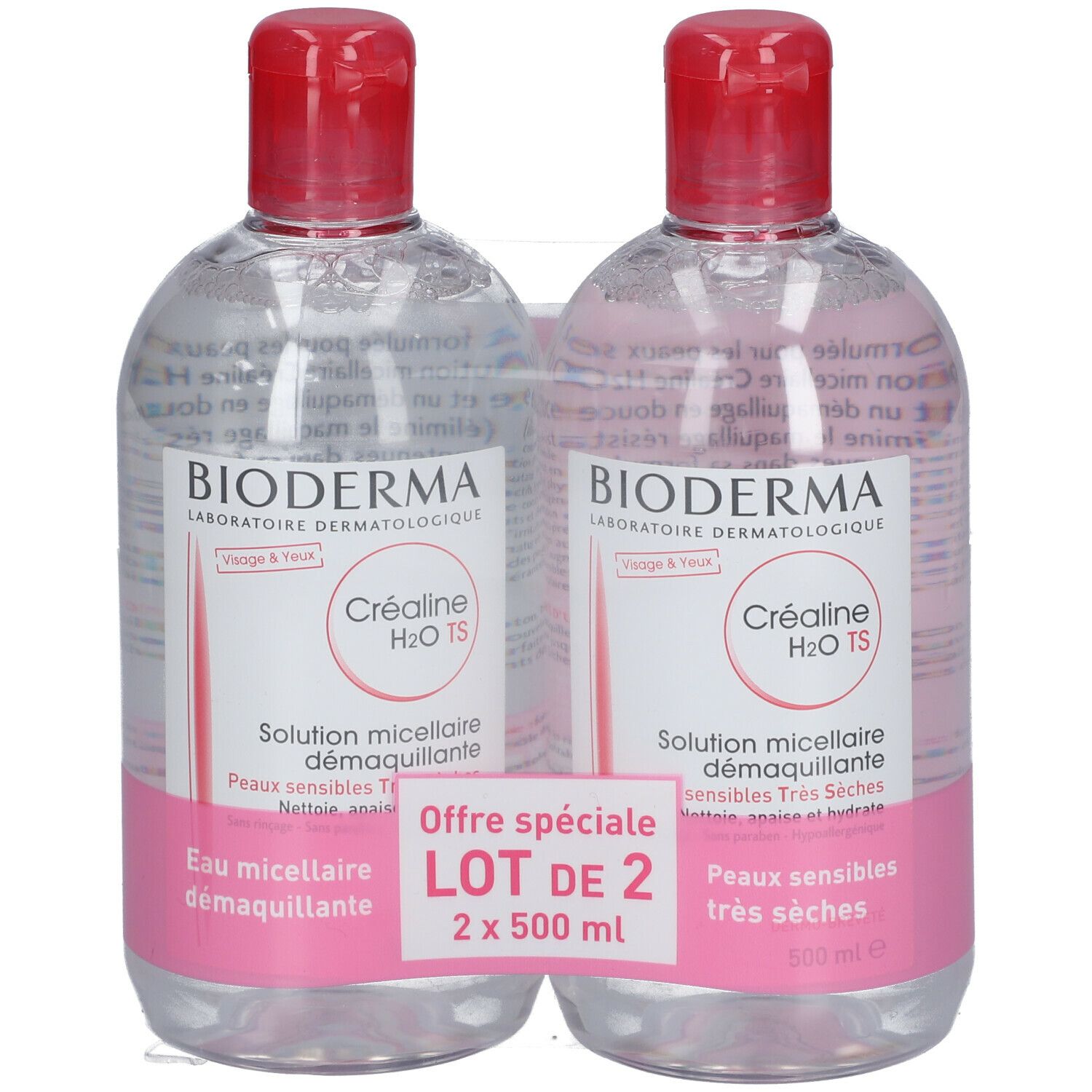 Bioderma Crealine H2O TS mizellare Lösung