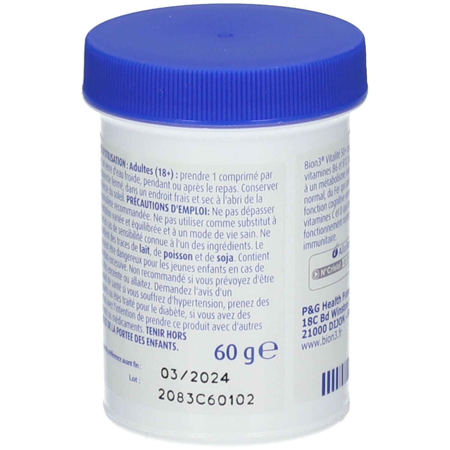 BION 3 VITALITE 50+ CPR 60