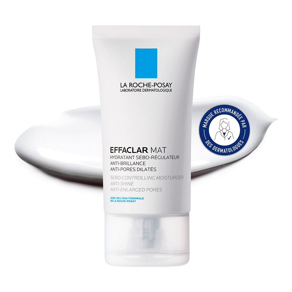 Effaclar Mat+ Hydratant Matifiant Peaux Grasses formulé à base d'Acide Salicylique, de Sébulyse et de Glycérine 40ml