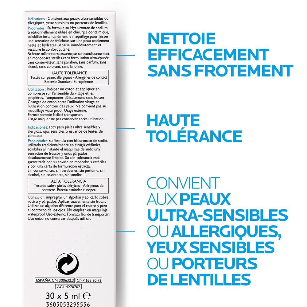 La Roche Posay Toleriane Ultra Reinigungslotion Gesichtsreinigung für zu Allergie neigende, empfindliche Haut