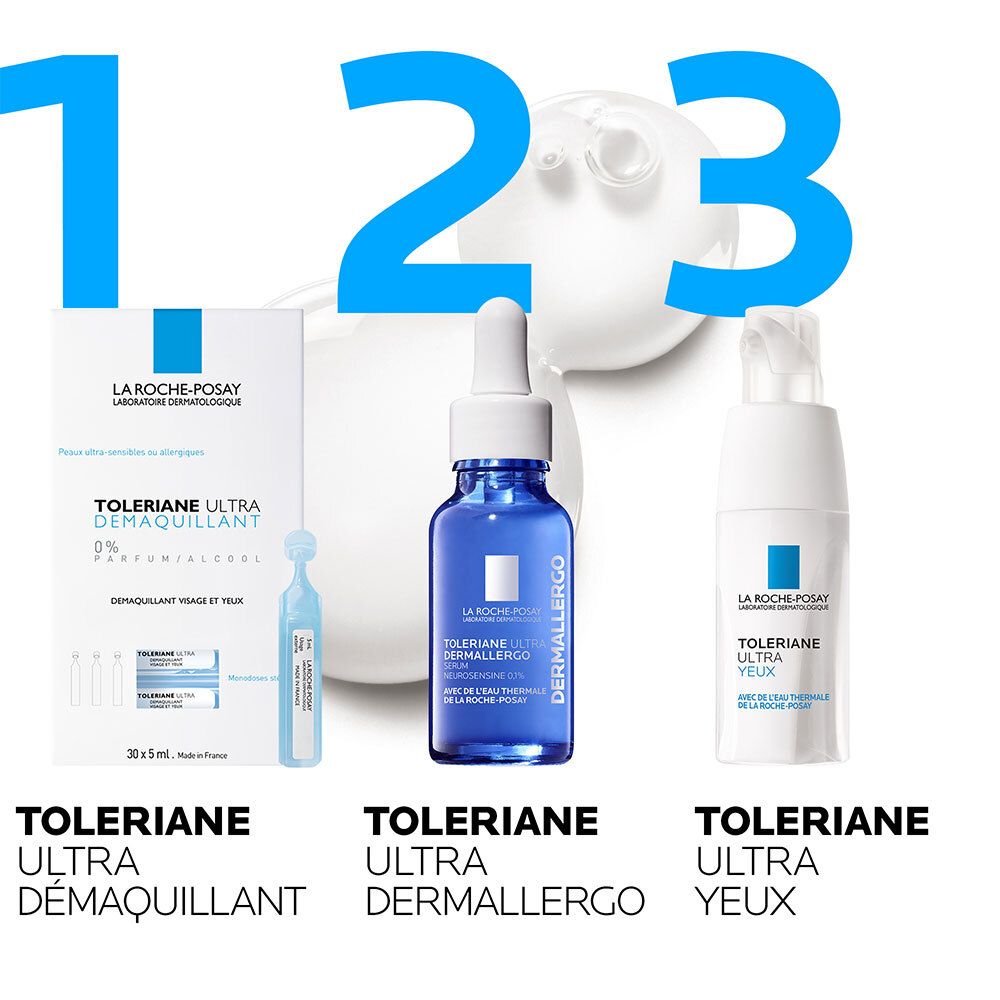 La Roche Posay Toleriane Ultra Reinigungslotion Gesichtsreinigung für zu Allergie neigende, empfindliche Haut