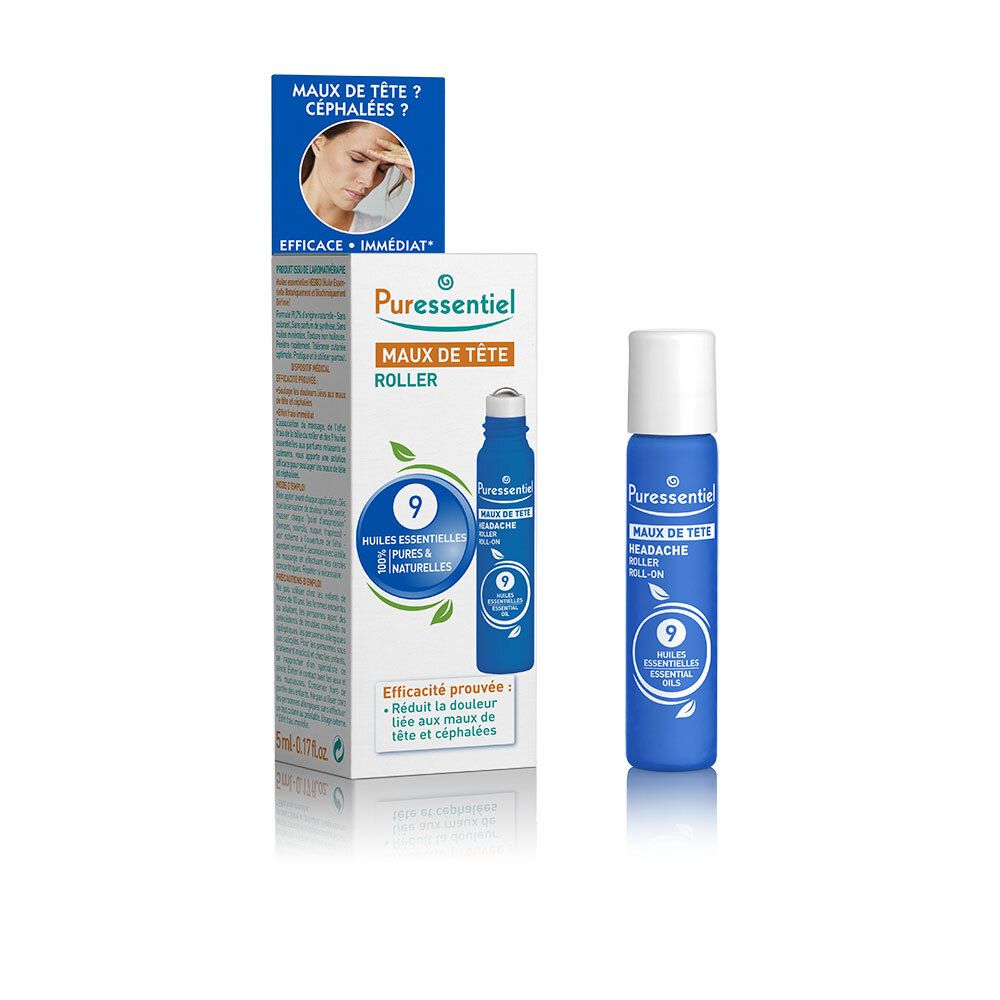 Puressentiel Roller Maux de tête aux 9 huiles essentielles