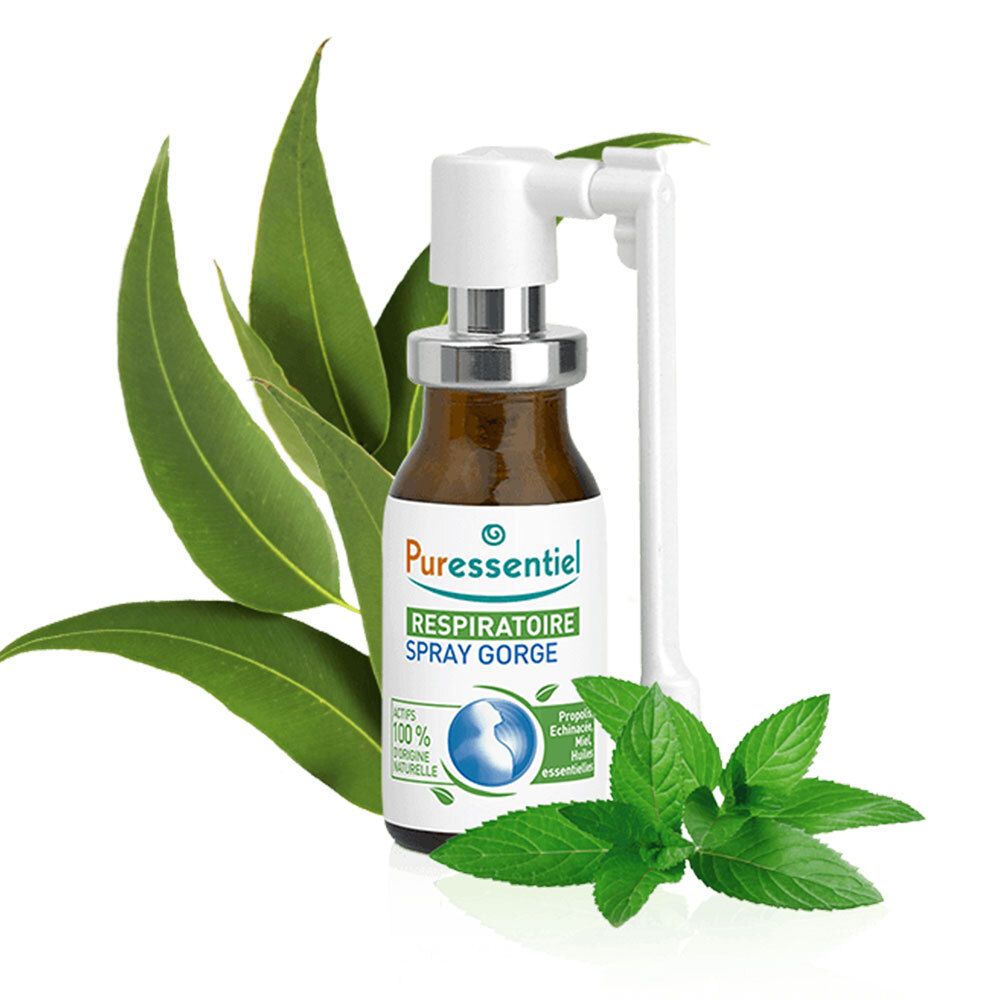 PURESSENTIEL RESPIRATOIRE Spray Gorge Respiratoire - 15 ml