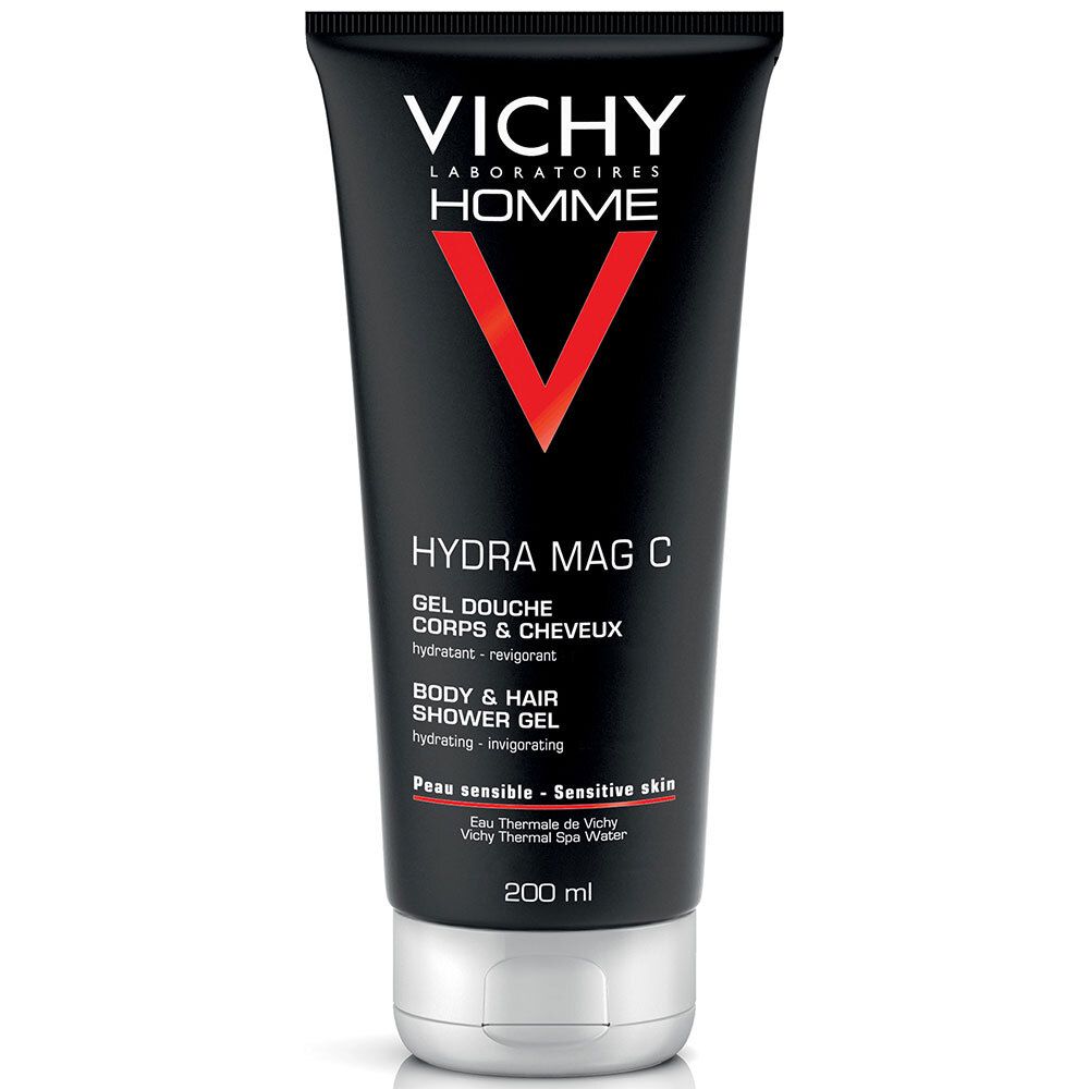 Vichy Homme HYDRA MAG-C Gel-Douche Hydratant Revigorant