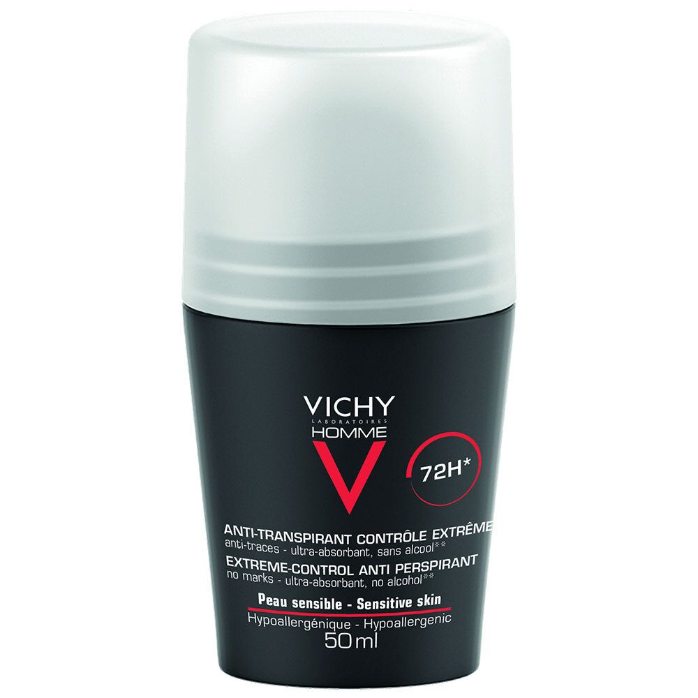 LOT*2 Vichy Homme Déodorant bille 72H