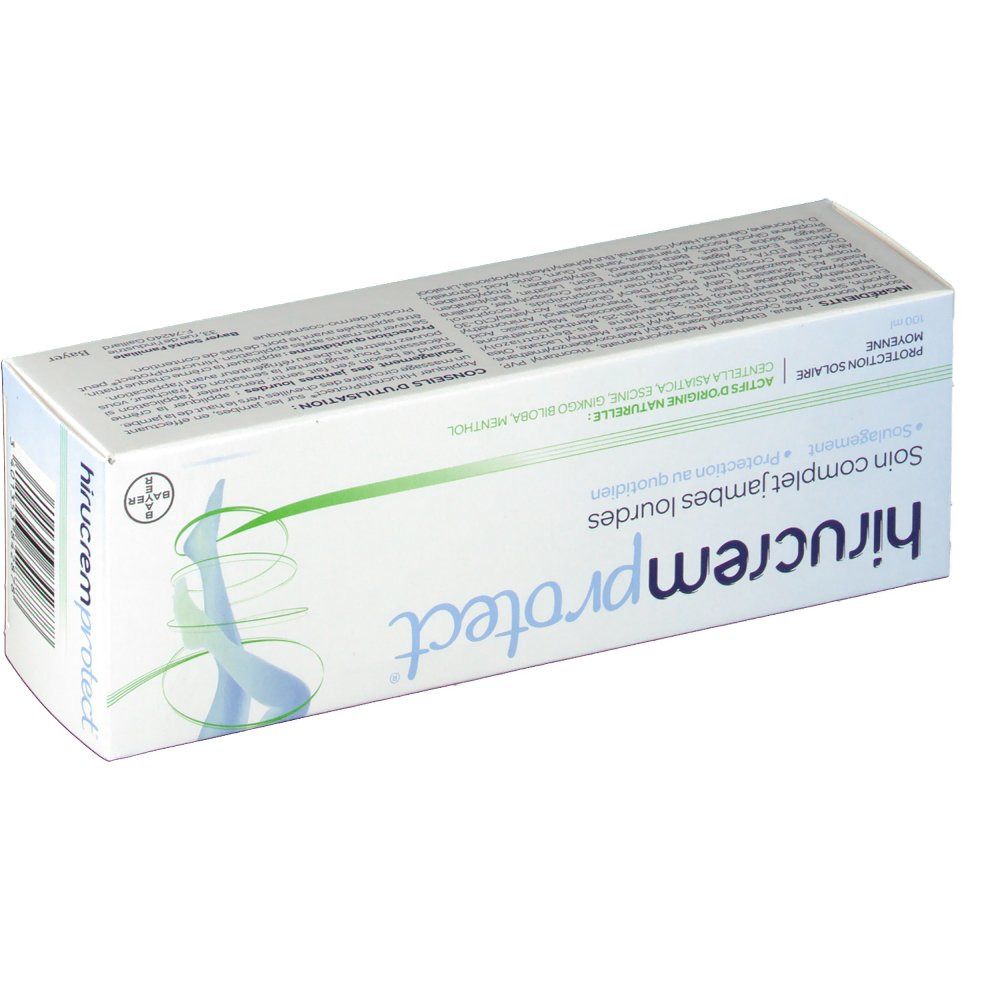 Hirucremprotect crème jambes lourdes