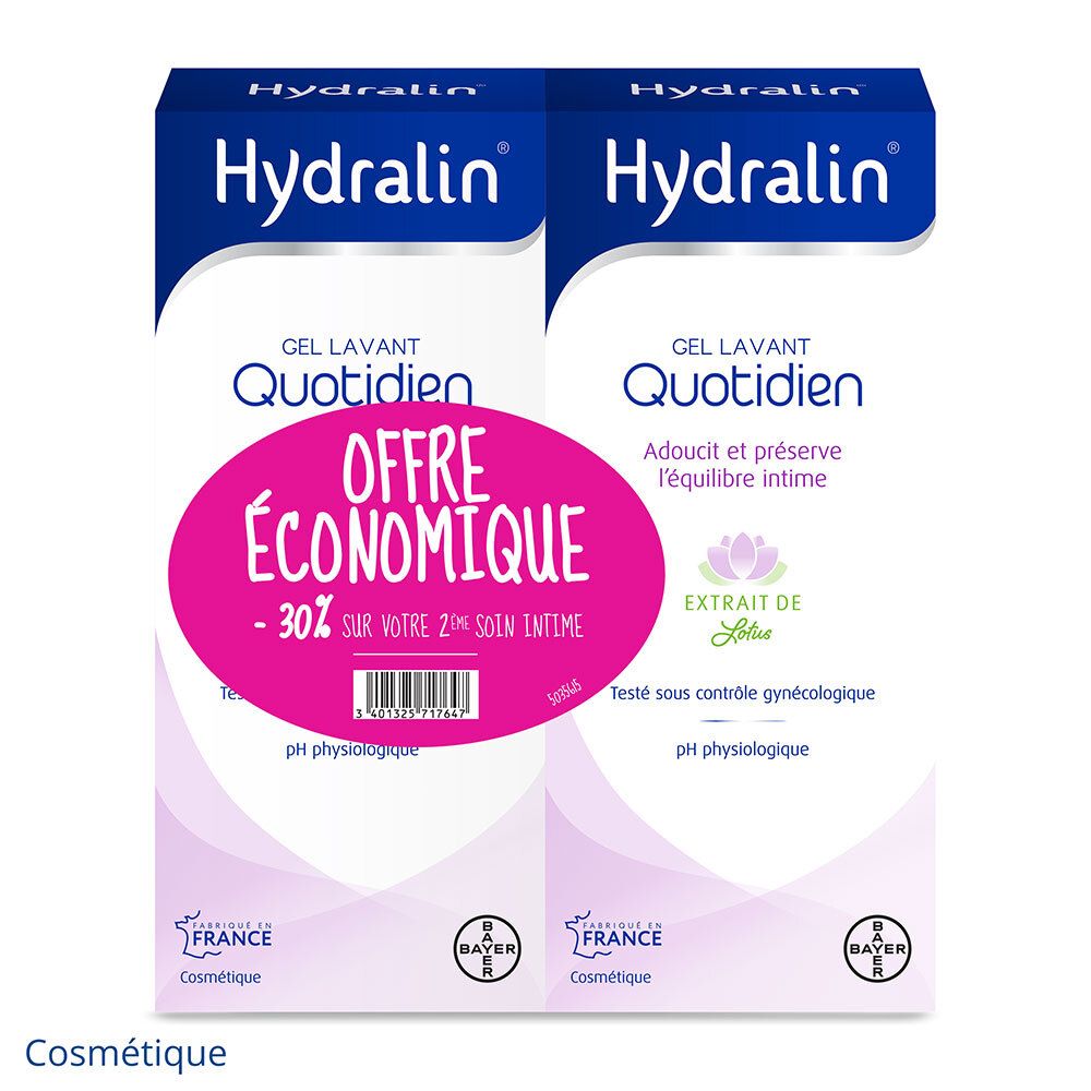 Hydralin® Quotidien Gel Lavant Equilibre Intime