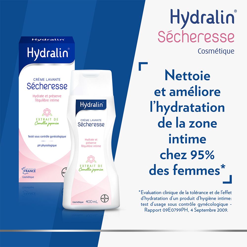 Hydralin® Sécheresse Crème Lavante Hydratante