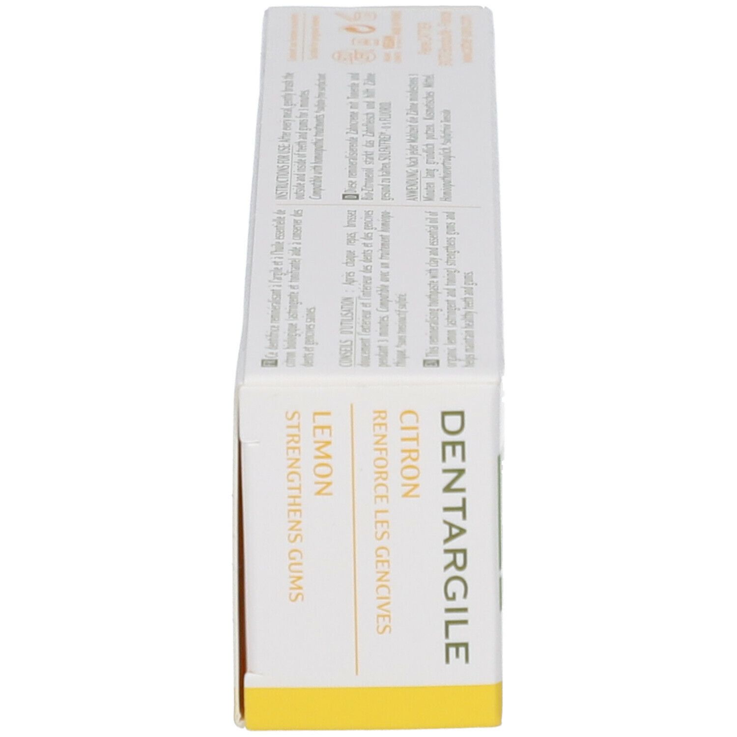 Cattier Dentargile dentifrice citron bio