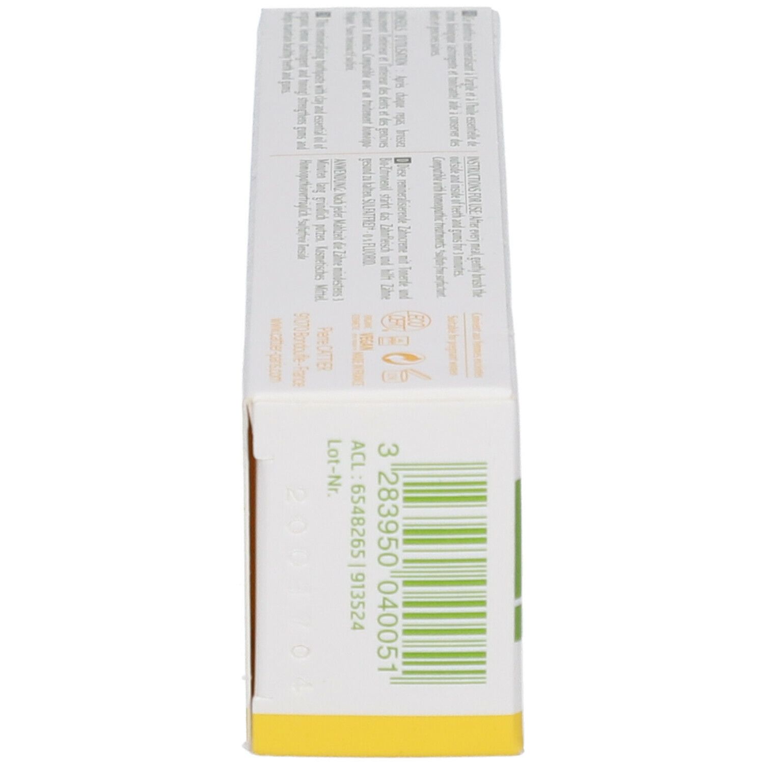 Cattier Dentargile dentifrice citron bio