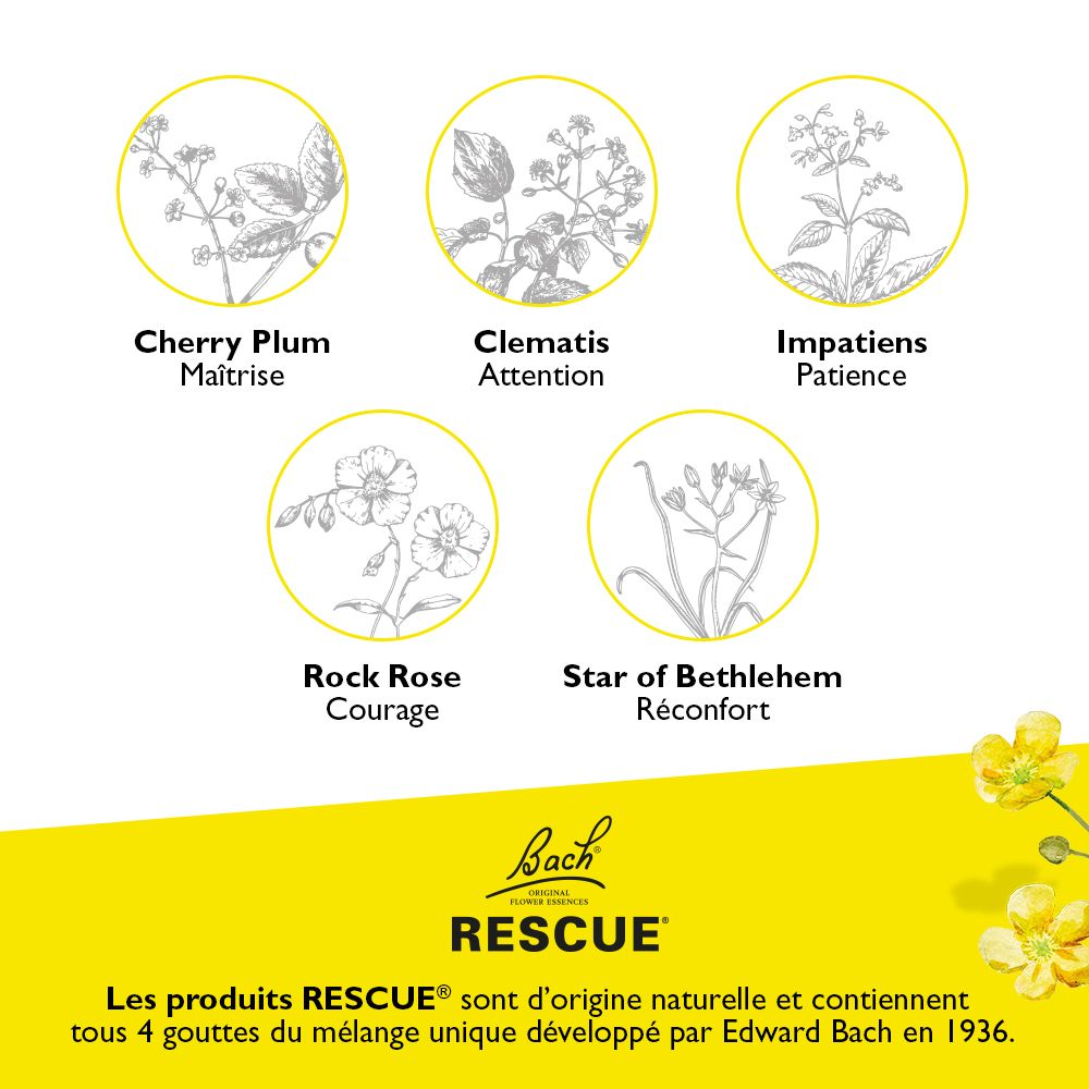 Fleurs de Bach Rescue® pastilles orange